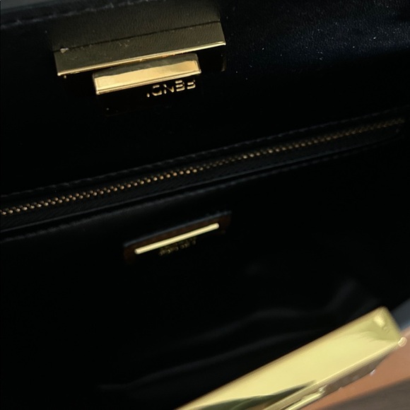 Peekaboo Bag Caramel & Black NEW - Picture 11 of 17